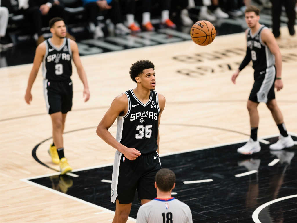 马刺最后4分钟颗粒无收 文班：我们不配赢得更多